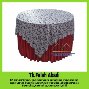 Cover Meja Round Table
